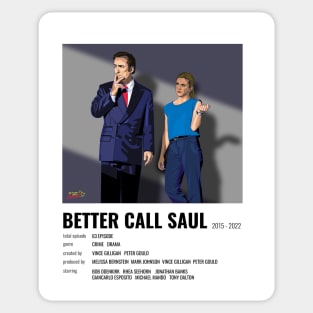 Better Call Saul Polaroid style Sticker